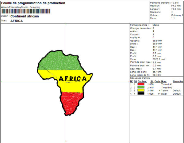 Continent africain fiche