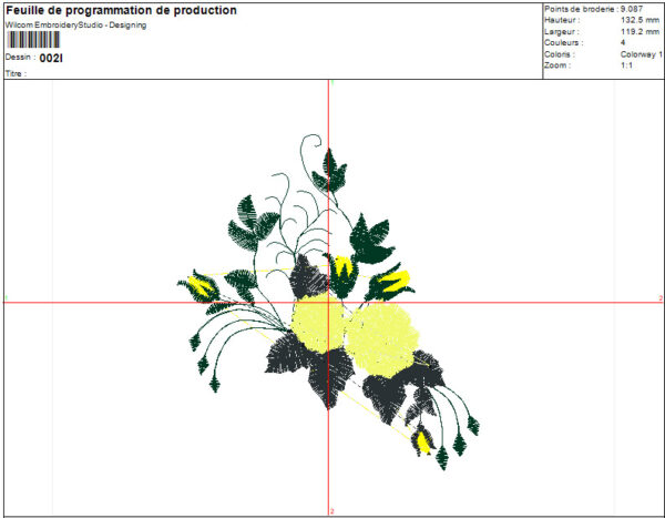 Fleurs fiche technique